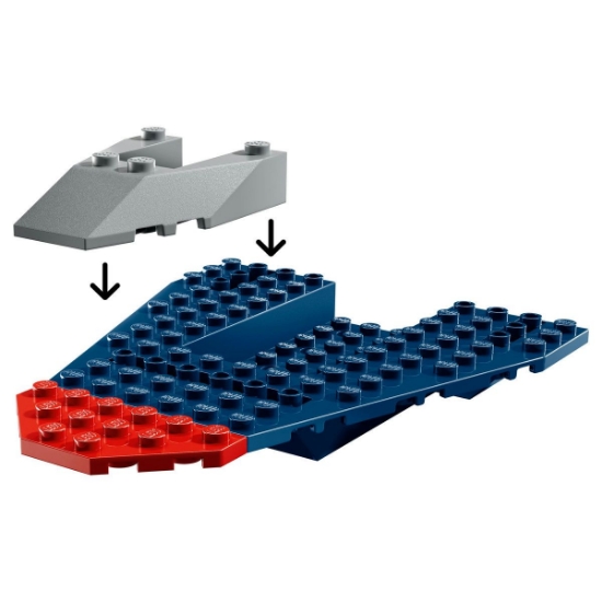 Imagine LEGO MARVEL RAZBUNATORII CAPITANUL AMERICA VS THANOS 76319