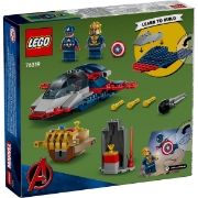 Imagine LEGO MARVEL RAZBUNATORII CAPITANUL AMERICA VS THANOS 76319
