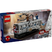 Imagine LEGO MARVEL LUPTA PE ACOPERISUL TRENULUI OMUL PAIANJEN SI DOC OCK 76321