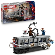 Imagine LEGO MARVEL LUPTA PE ACOPERISUL TRENULUI OMUL PAIANJEN SI DOC OCK 76321
