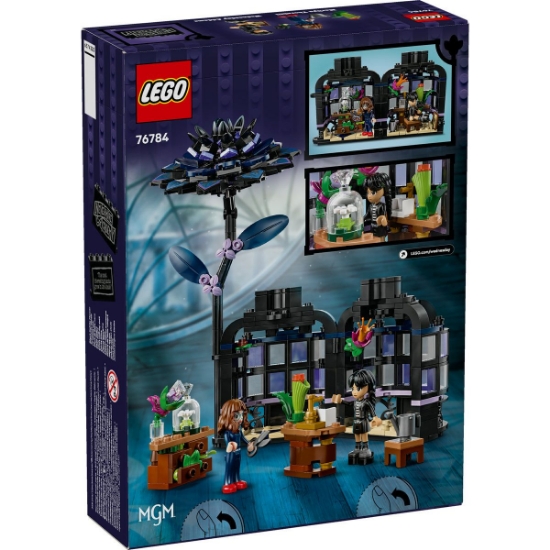 Imagine LEGO WEDNESDAY FLOARE DE DALIE NEAGRA 76784