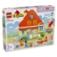 Imagine LEGO DUPLO CASA DE FAMILIE A LUI BLUE CU JOC DE MEMORIE 10459