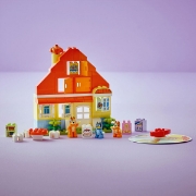 Imagine LEGO DUPLO CASA DE FAMILIE A LUI BLUE CU JOC DE MEMORIE 10459