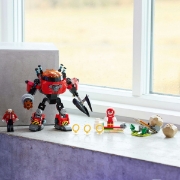 Imagine LEGO SONIC KNUCKLES VS DR EGGMAN SI ROBOTUL EGG CRUSHER 77005 