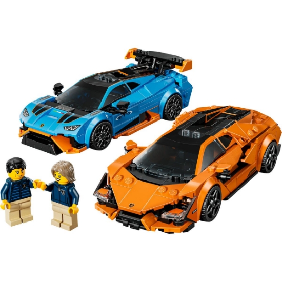 Imagine LEGO SPEED CHAMPIONS LAMBORGHINI REVUELTO SI HURACAN STO 77238 