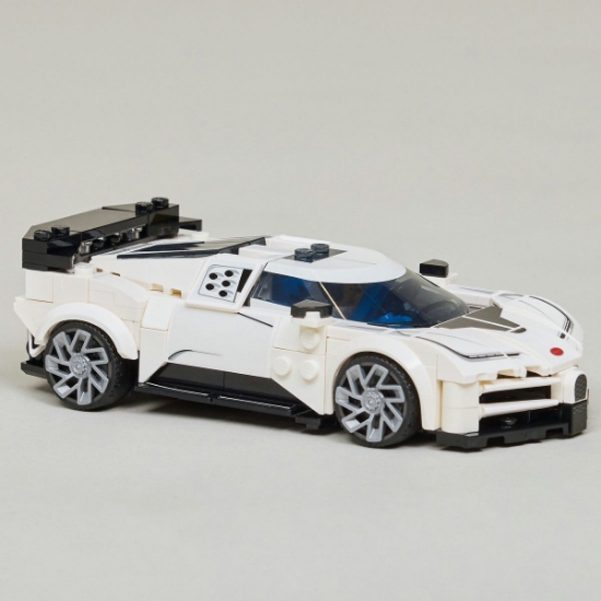 Imagine LEGO SPEED CHAMPIONS HIPERMASINA SPORT BUGATTI CENTODIECI 77240