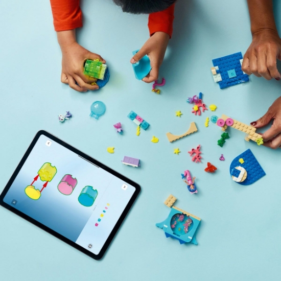 Imagine LEGO GABBYS DOLLHOUSE FILMUL AVENTURILE IN ACVARIU ALE SIRENEI GABBY 11204 