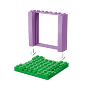 Imagine LEGO GABBYS DOLLHOUSE FILMUL MUNTELE DE DULCIURI SI GRADINA LUI KITTY 11205 