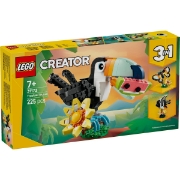 Imagine LEGO CREATOR ANIMALE SALBATICE TUCAN TROPICAL 31173 