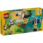 Imagine LEGO CREATOR ANIMALE SALBATICE TUCAN TROPICAL 31173 