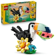 Imagine LEGO CREATOR ANIMALE SALBATICE TUCAN TROPICAL 31173 