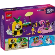 Imagine LEGO FRIENDS PETRECERE LA PISCINA CU UNICORNUL SI FLAMINGO 42658 
