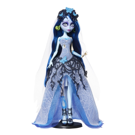 Imagine MONSTER HIGH SKULLECTOR PAPUSA EMILY DIN FILMUL CORPSE BRIDE DE TIM BURTONS