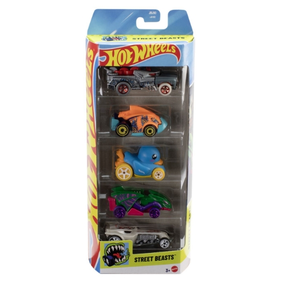Imagine Set 5 mașini Hot Wheels Street Beasts