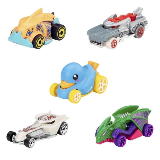 Imagine Set 5 mașini Hot Wheels Street Beasts