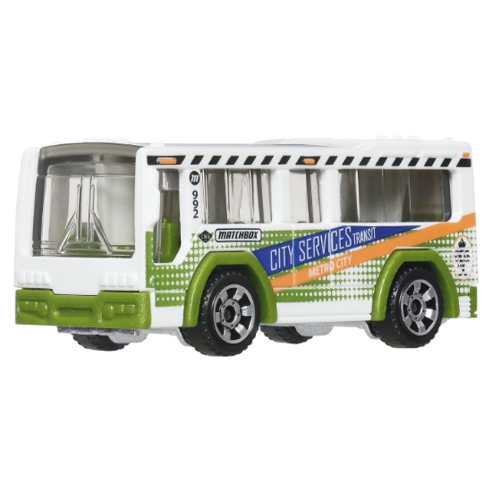 Imagine Matchbox set 5 mașinuțe metalice MBX City Drivers V scara 1:64