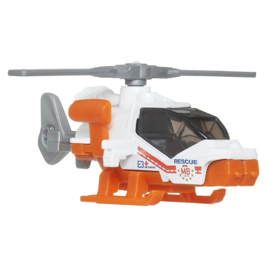 Imagine Matchbox set 5 mașinuțe metalice Rescue EMT scara 1:64
