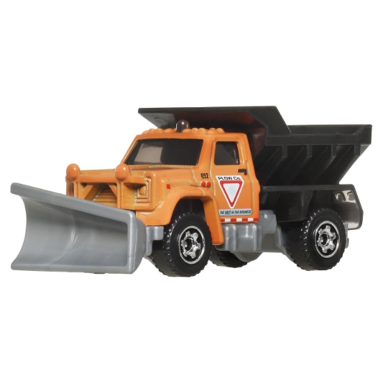 Imagine Matchbox set 5 mașinuțe metalice Construction scara 1:64