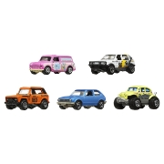Imagine Matchbox set 5 mașinuțe metalice MBX Retro scara 1:64