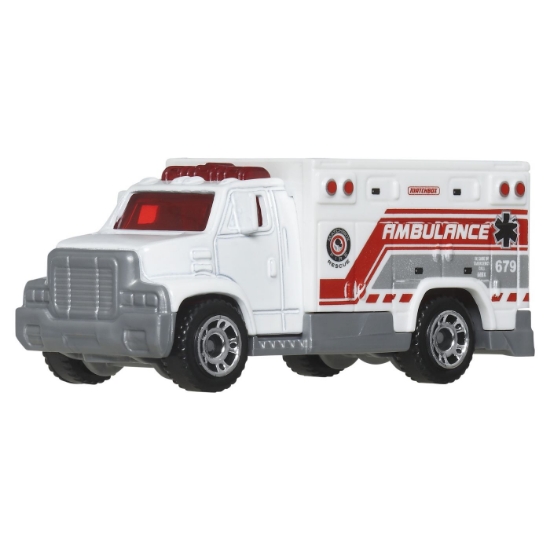 Imagine Matchbox set 5 mașinuțe metalice Rescue scara 1:64