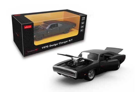 Imagine Mașinuță metalică Dodge Charger R/T 1970 scara 1:36