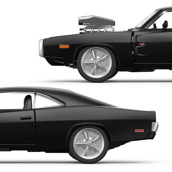 Imagine Mașinuță metalică Dodge Charger R/T 1970 scara 1:36