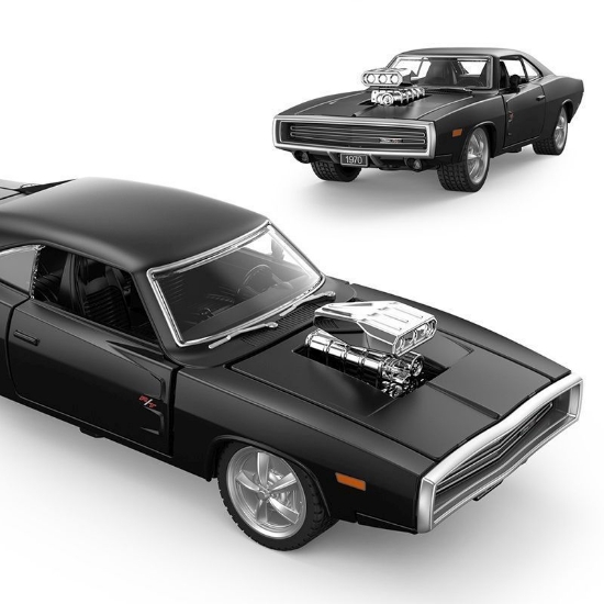 Imagine Mașinuță metalică Dodge Charger R/T 1970 scara 1:36