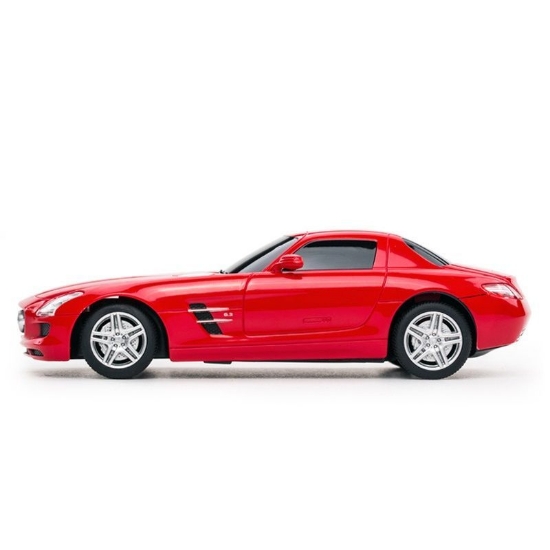 Imagine MASINA CU TELECOMANDA MERCEDES-BENZ SLS AMG ROSU SCARA 1 LA 24