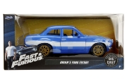 Imagine Jada Fast and Furious mașinuță metalică Brian’s Ford Escort scara 1:24