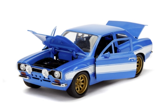 Imagine Jada Fast and Furious mașinuță metalică Brian’s Ford Escort scara 1:24