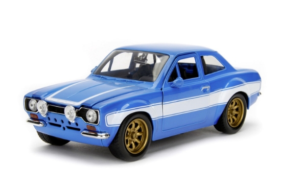 Imagine Jada Fast and Furious mașinuță metalică Brian’s Ford Escort scara 1:24