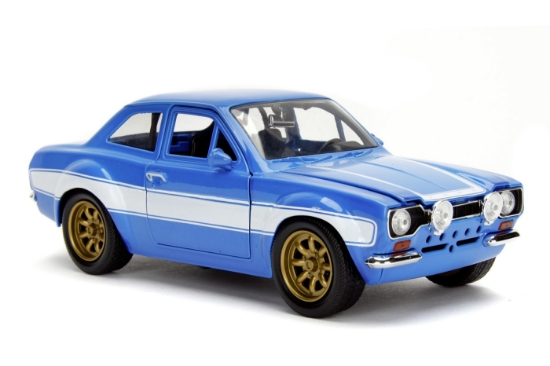 Imagine Jada Fast and Furious mașinuță metalică Brian’s Ford Escort scara 1:24
