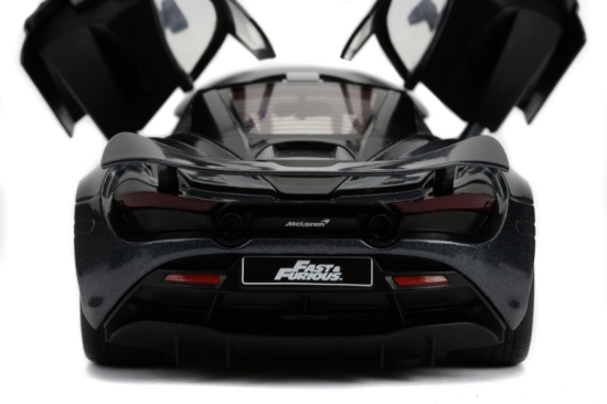Imagine Jada Fast and Furious mașinuță metalică Shaw’s McLaren 720S scara 1:24