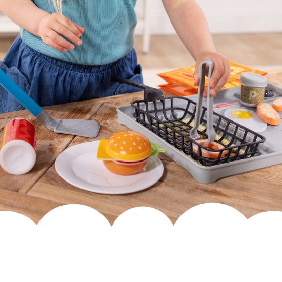 Imagine MELISSA AND DOUG SET DE JOACA DIN LEMN GRATAR CU SCHIMBAREA CULORII WATER WOW