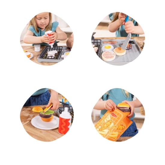 Imagine MELISSA AND DOUG SET DE JOACA DIN LEMN GRATAR CU SCHIMBAREA CULORII WATER WOW