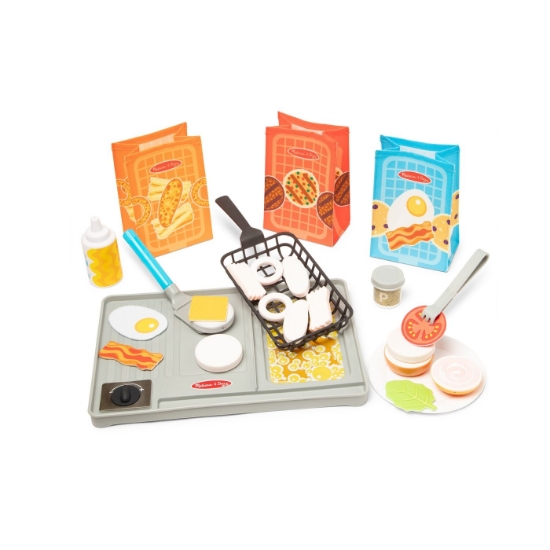 Imagine MELISSA AND DOUG SET DE JOACA DIN LEMN GRATAR CU SCHIMBAREA CULORII WATER WOW