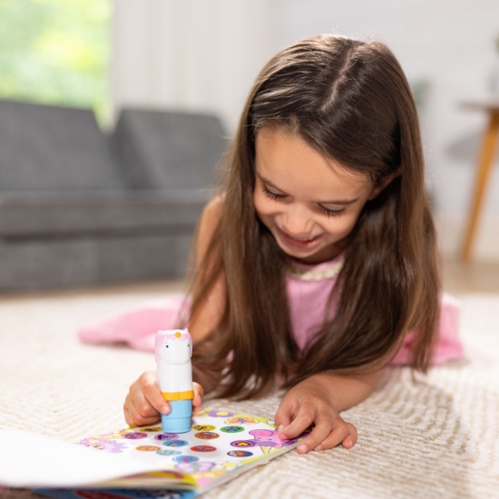 Imagine MELISSA AND DOUG SET DE JOACA AUTOCOLANTE SI STAMPILA REINCARCABILA UNICORN