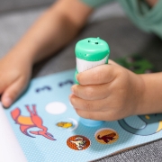 Imagine MELISSA AND DOUG SET DE JOACA AUTOCOLANTE SI STAMPILA REINCARCABILA DINOZAUR