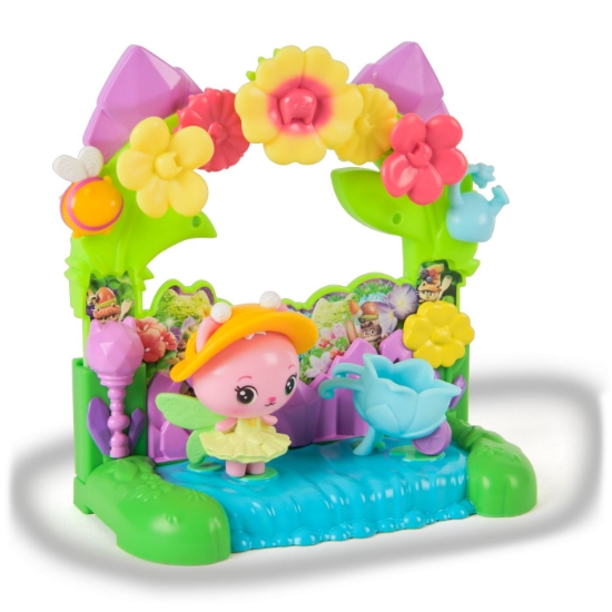 Imagine GABBYS DOLLHOUSE FILMUL SET BALCONUL GRADINA FERMECATA SI FIGURINA KITTY CU ACCESORII