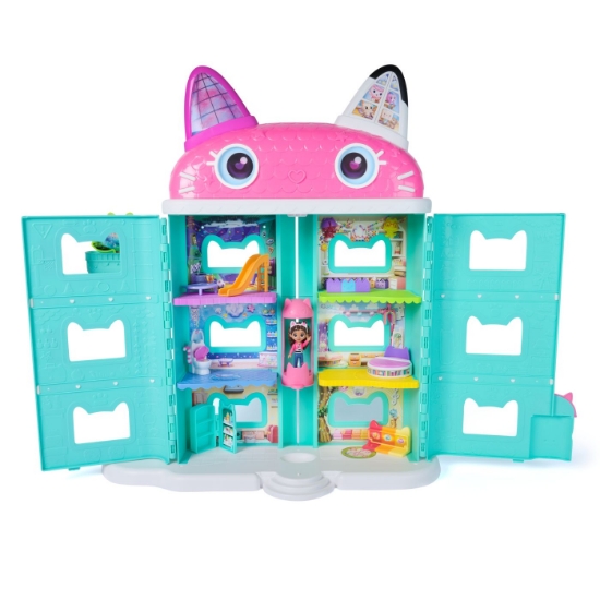 Imagine GABBYS DOLLHOUSE FILMUL CASA DE PAPUSI A LUI GABBYS MEOW MAZING CU ACCESORII