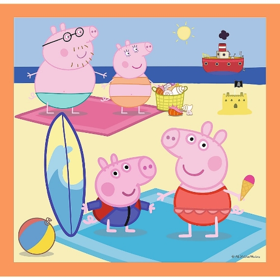 Imagine PUZZLE TREFL 3IN1 INVENTIVA PEPPA PIG