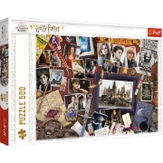 Imagine PUZZLE TREFL 500 HARRY POTTER - MEMORIILE DE LA HOGWART