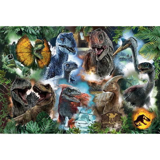 Imagine PUZZLE TREFL 300 JURRASIC WORLD DINOZAURII FAVORITI