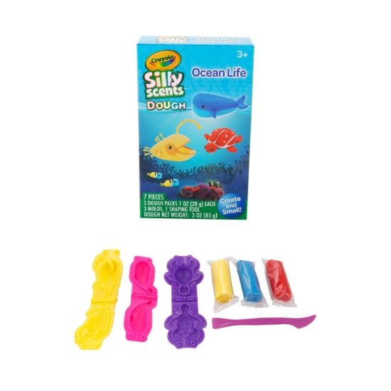 Imagine CRAYOLA SILLY SCENTS SET MIC VIATA OCEANULUI CU ACCESORII
