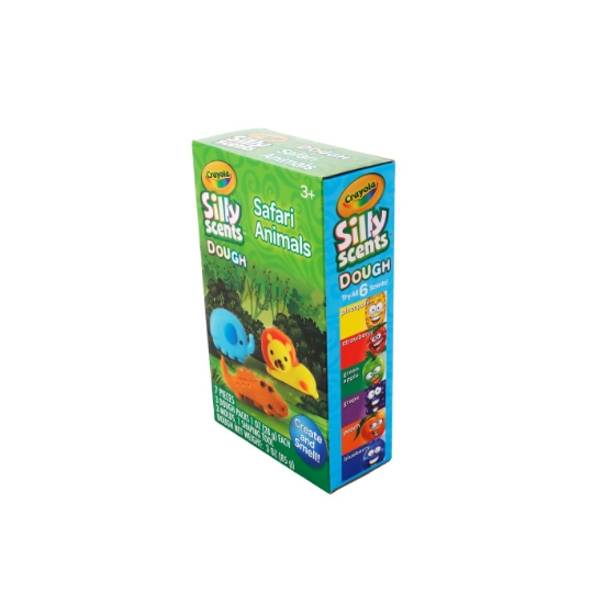 Imagine CRAYOLA SILLY SCENTS SET MIC ANIMALELE DIN SAFARI CU ACCESORII