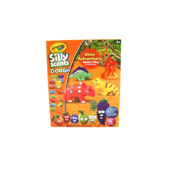 Imagine CRAYOLA SILLY SCENTS SET MEDIU DINOZAUR CU ACCESORII