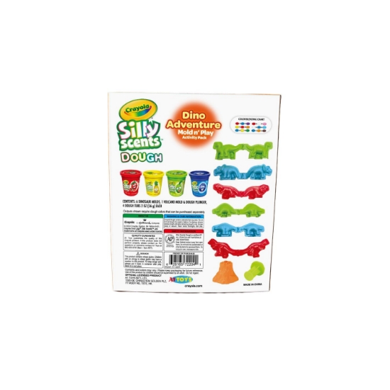 Imagine CRAYOLA SILLY SCENTS SET MEDIU DINOZAUR CU ACCESORII
