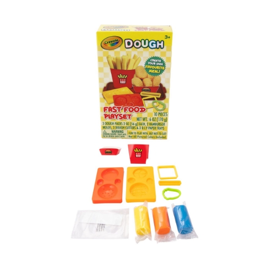 Imagine CRAYOLA MINI SET FAST FOOD