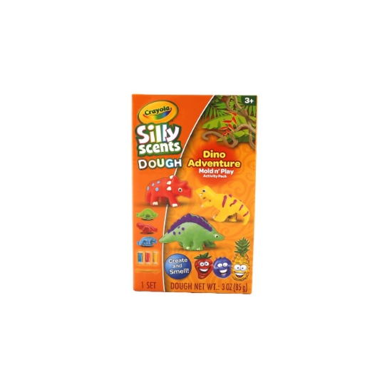 Imagine CRAYOLA SILLY SCENTS SET MIC DINOZAUR CU ACCESORII