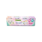 Imagine CRAYOLA PEARL SET 4 BORCANASE CU PLASTELINA SIDEFATA
